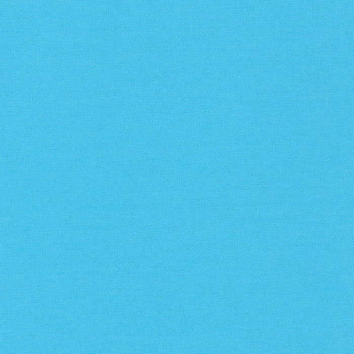 Kona Niagara Blue Solid Robert Kaufman Cotton Fabric Kona-Niagara-K001-497