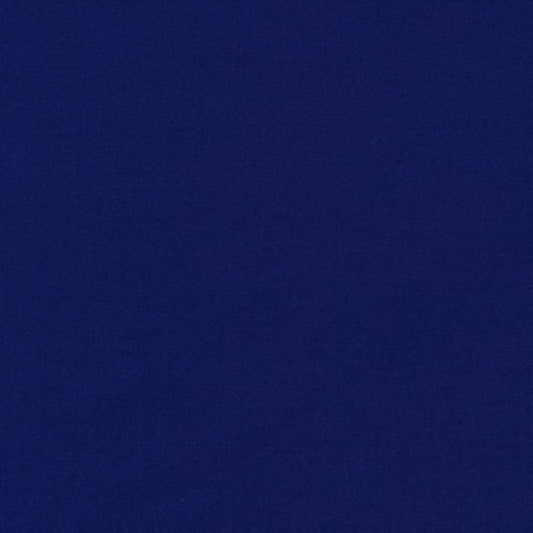 Kona Nightfall Blue Solid Robert Kaufman Cotton Fabric Kona-Night-K001-140