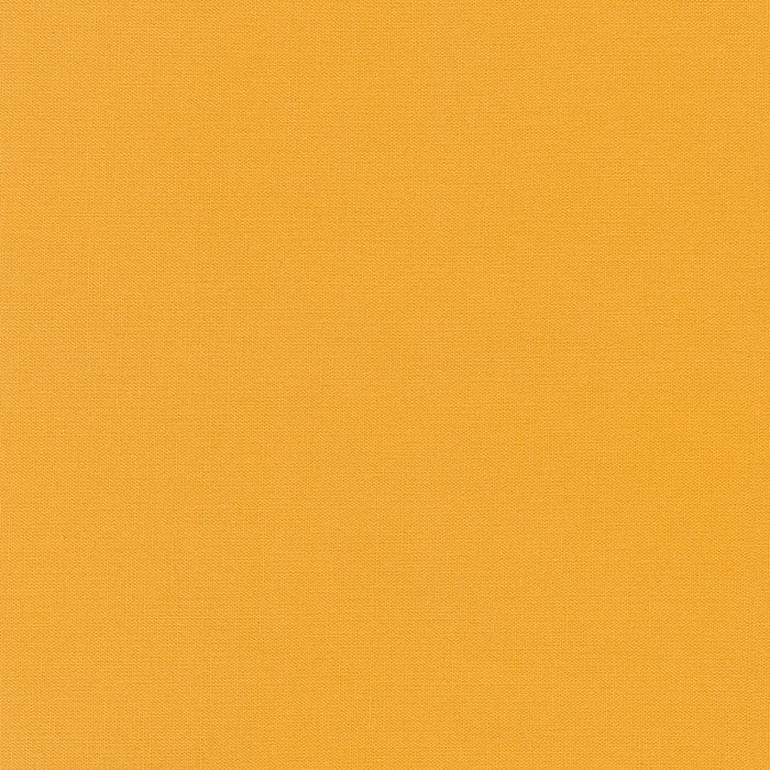 Kona Ochre Solid Robert Kaufman Cotton Fabric Kona-Ochre-K001-1704