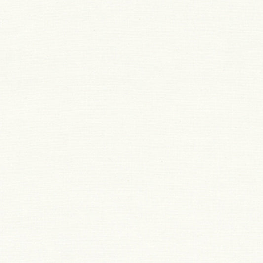 (SOLD PER BOLT) Kona PFD Bleach White Solid Robert Kaufman Cotton Fabric Kona-PFDBleach-FB