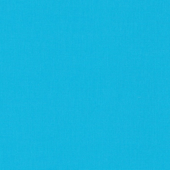 Kona Peacock Blue Solid Robert Kaufman Cotton Fabric Kona-Peacock-K001-1282