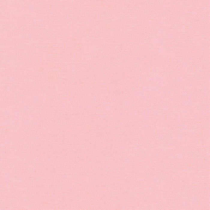Kona Peony Pink Solid Robert Kaufman Cotton Fabric Kona-Peony-K001-110