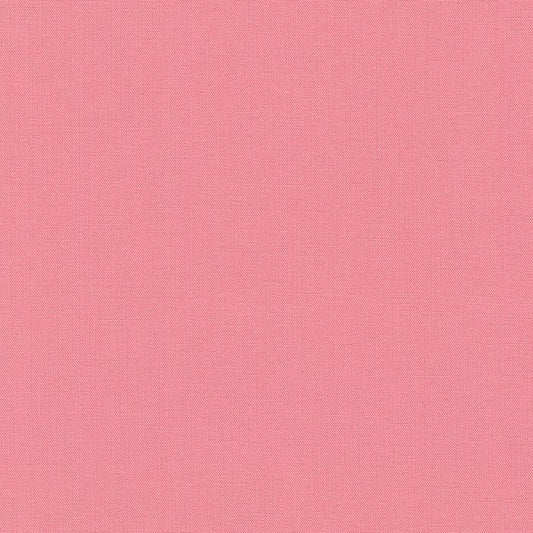 Kona Woodrose Pink Solid Robert Kaufman Cotton Fabric Kona-Woodrose-K001-1393