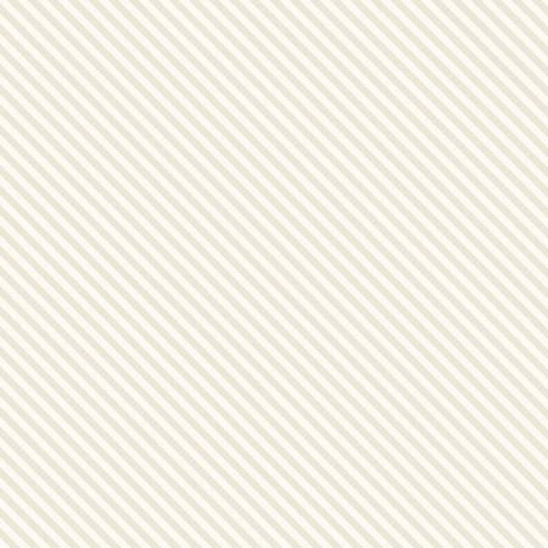 Lanai Bias Stripes Cream Maywood Studio Cotton Fabric