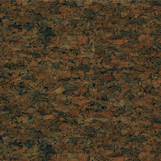 Landscape Medley Coarse Cork Umber Brown Elizabeth's Studio Cotton Fabric ES-586-UMBER