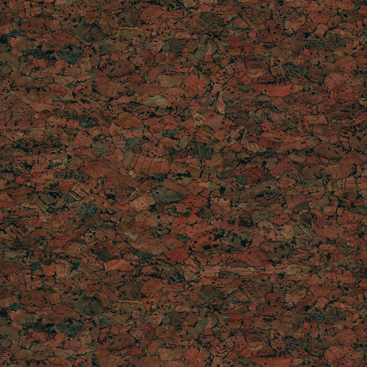 Landscape Medley Cork Sienna Brown Elizabeth's Studio Cotton Fabric ES-586-SIENNA