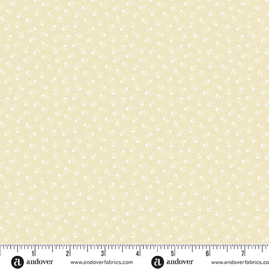 Latte Split Beans Cream Andover Fabrics Cotton Fabric AF-A-1269-L
