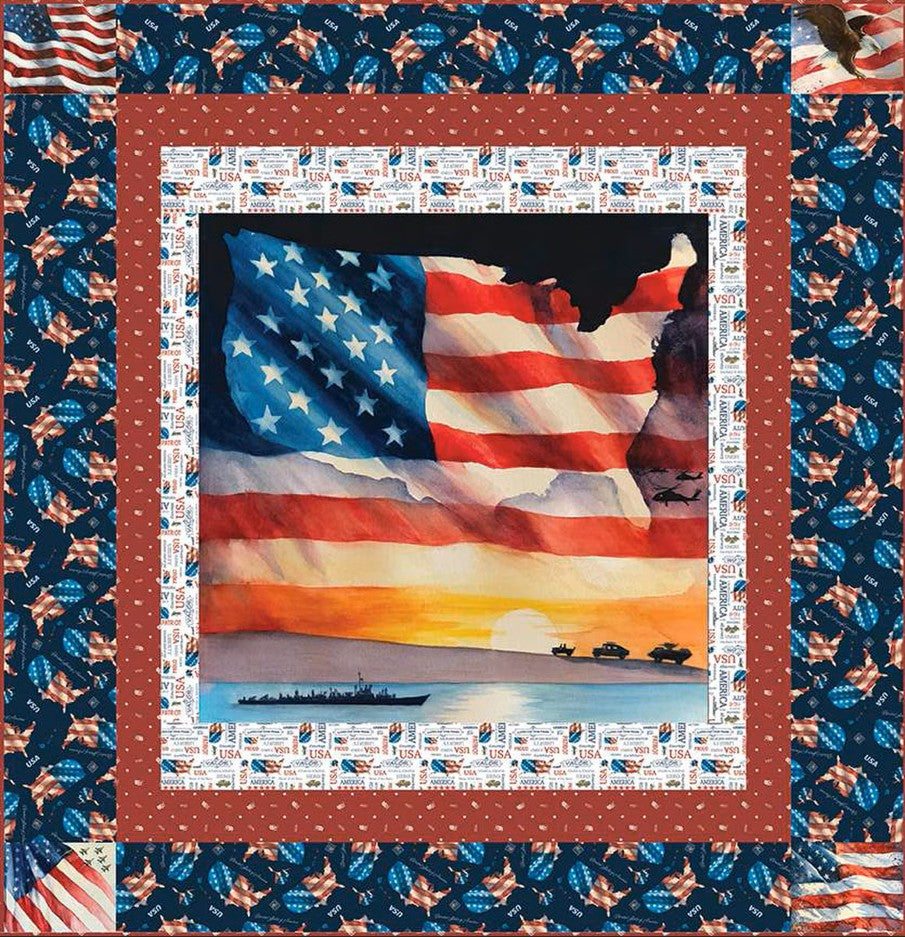 Letters From Home Panel Quilt Boxed Kit 60.5"x62.5" Vicki Gifford Riley Blake Designs RB-KT-15610