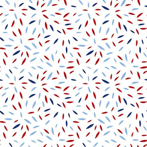 Liberty Specks White Satin Moon Designs Blank Quilting Cotton Fabric