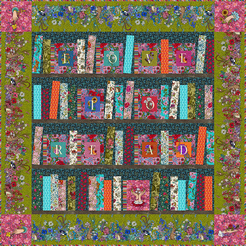 Language of Flowers Library of Flowers Quilt Free Spirit- FREE PATTERN