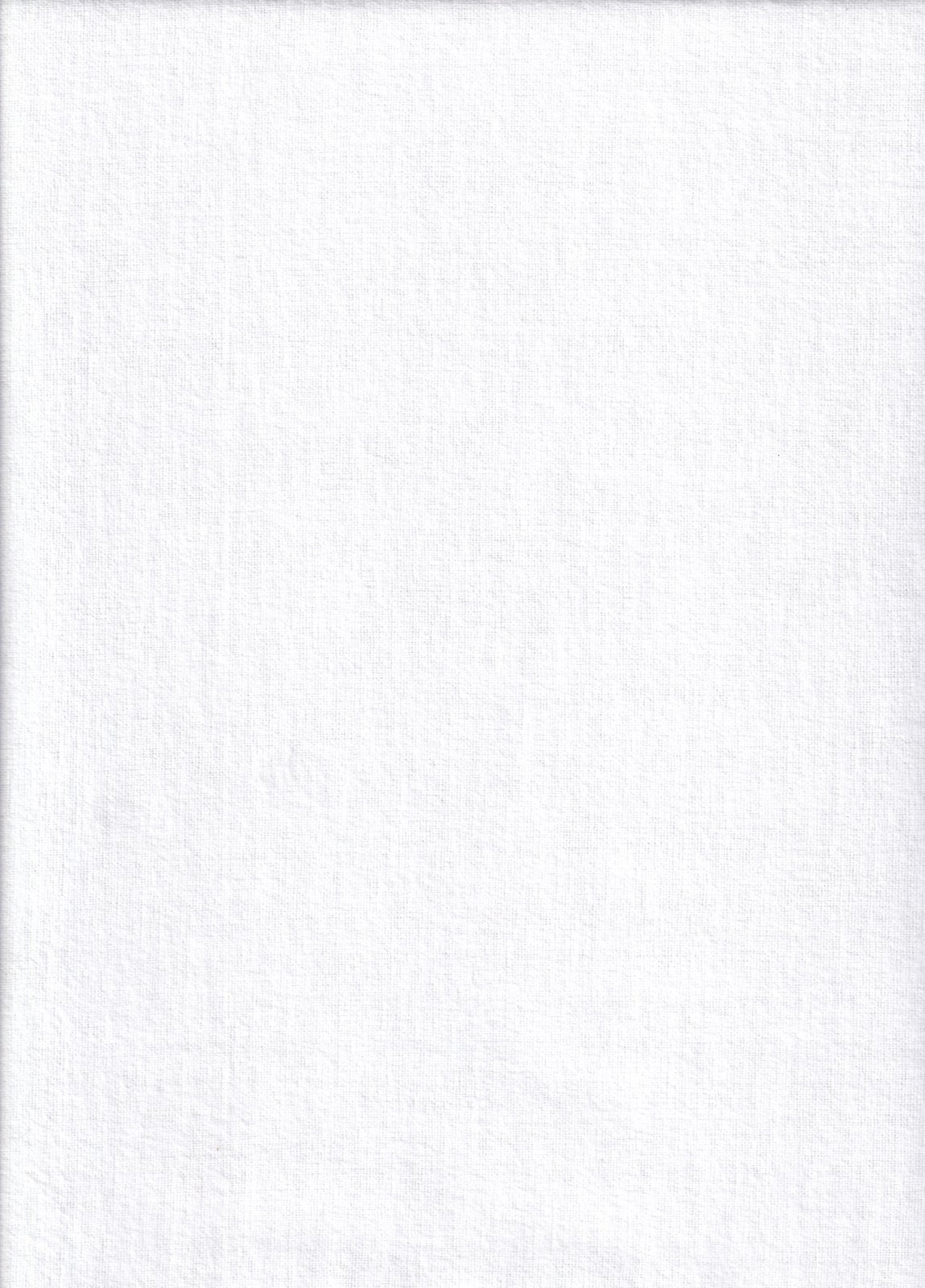 Lightweight Flannel 60" White Foust Textiles Cotton FLANNEL Fabric FT-LIGHTWEIGHT60-WHITE