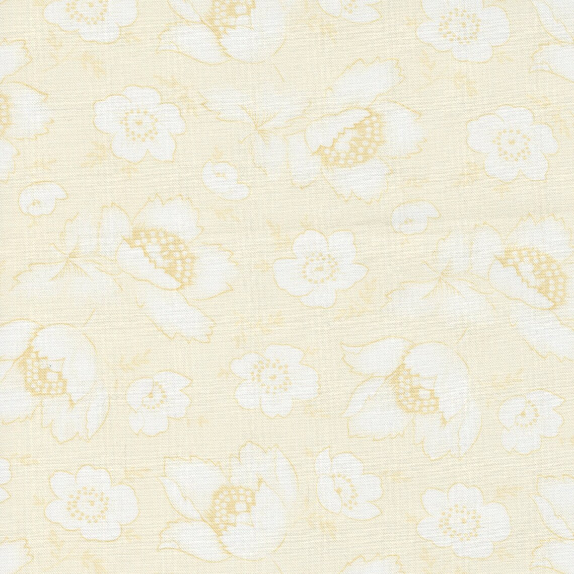 Linen Cupboard Fresh Linens Ivory Cream Fig Tree & Co. Moda Cotton Fabric
