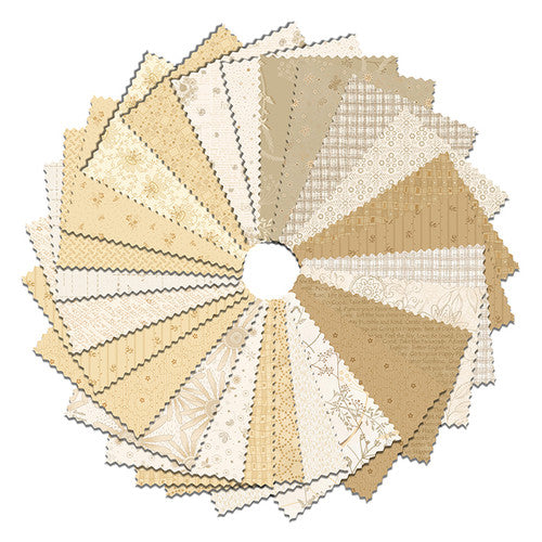 Linen Closet Fat Quarter Bundle 18"x21" 24pcs Janet Rae Nesbitt Henry Glass Cotton Fabric HG-FATQUAR-LINEN-CLOSET