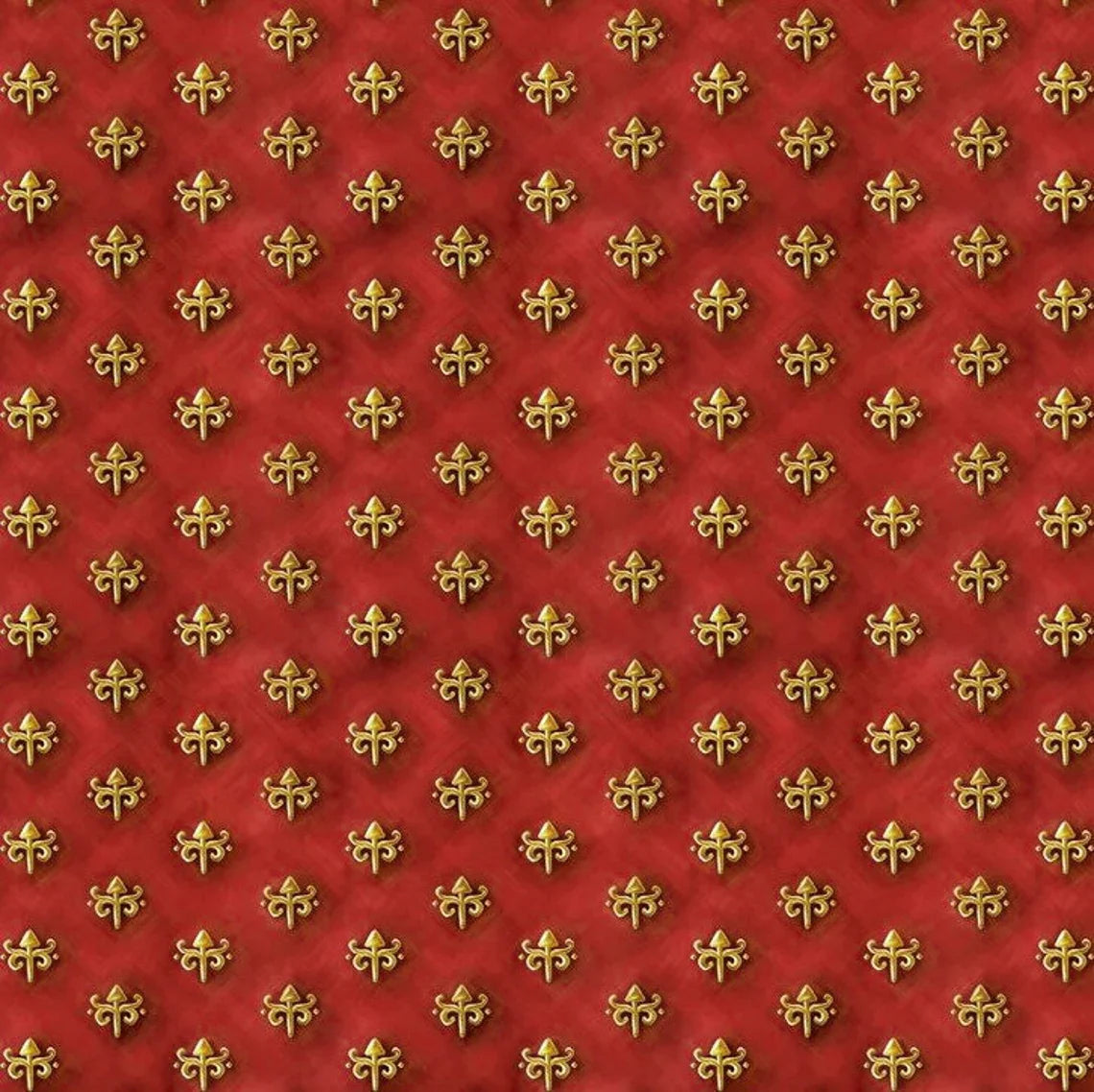 Literary Kitties Foulard Red Quilting Treasures Cotton Fabric