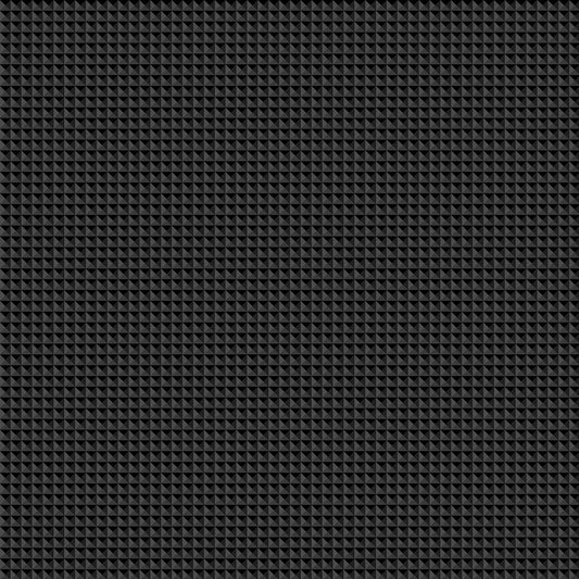 Live Boldly 3D Grid Geometric Blender Black Charisma Horton Timeless Treasures Cotton Fabric TT-CHARISMA-CD2920-BLACK