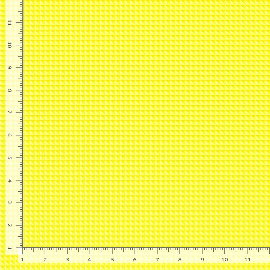 Live Boldly 3D Grid Geometric Blender Yellow Charisma Horton Timeless Treasures Cotton Fabric TT-CHARISMA-CD2920-YELLOW