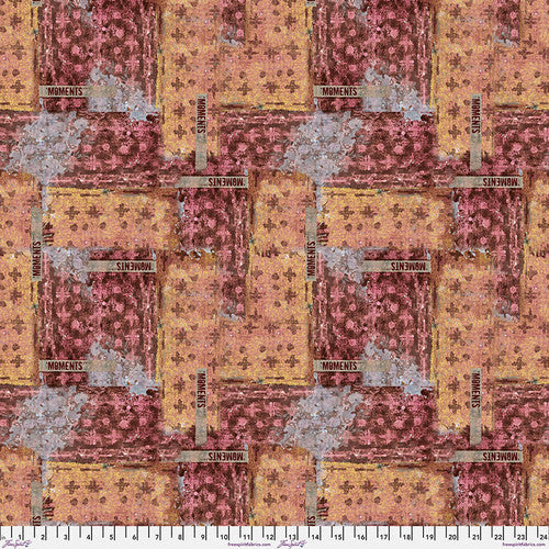 Live Out Loud Moments Sunset Orange Seth Apter Free Spirit Cotton Fabric FS-PWSE018.SUNSET