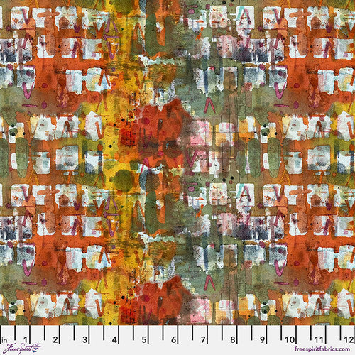 Live Out Loud Summer Splash Kaleidoscope Multi Seth Apter Free Spirit Cotton Fabric FS-PWSE021.KALEIDOSCOPE