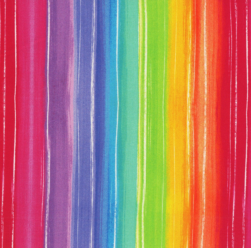 Living Color Chalk Stripe Bright Chong‑A Hwang Timeless Treasures Cotton Fabric TT-CD4060-BRIGHT