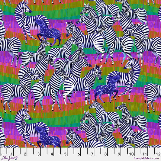 Love in the Wild Love in the Grassland Multi Daughter Earth Katy Tanis Free Spirit Cotton Fabric FS-PWKT038.XMULTI