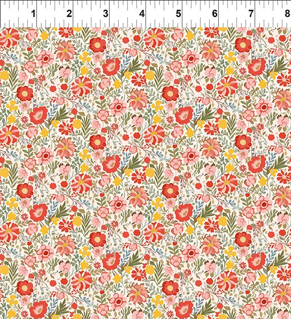 Lovelies Becca Red In the Beginning Fabrics Cotton Fabric ITB-3LOV-1