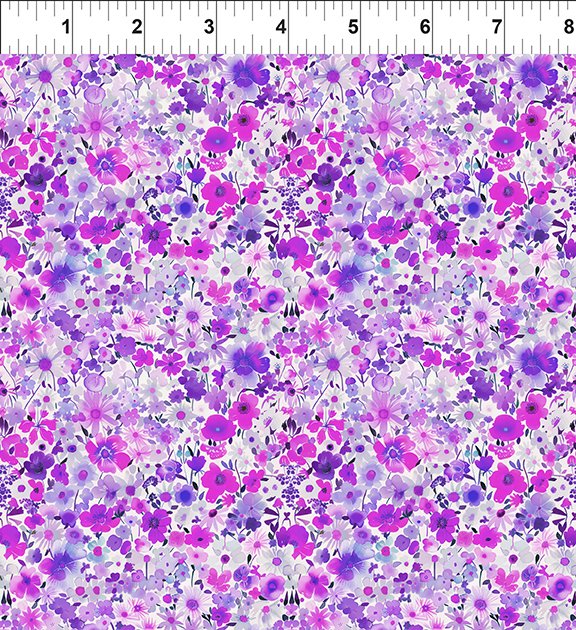 Lovelies Jane Magenta In the Beginning Fabrics Cotton Fabric ITB-19LOV-1