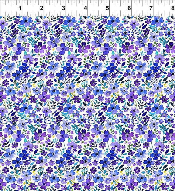 Lovelies Lisa Purple In the Beginning Fabrics Cotton Fabric ITB-18LOV-1