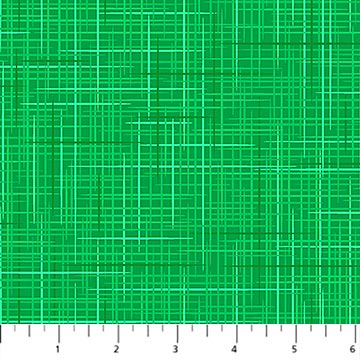Lucky Grid Green Patrick Lose Northcott Cotton Fabric