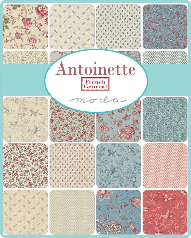 Antoinette Layer Cake 10" Squares 42 pcs French General Moda Cotton Fabric MD-13950LC
