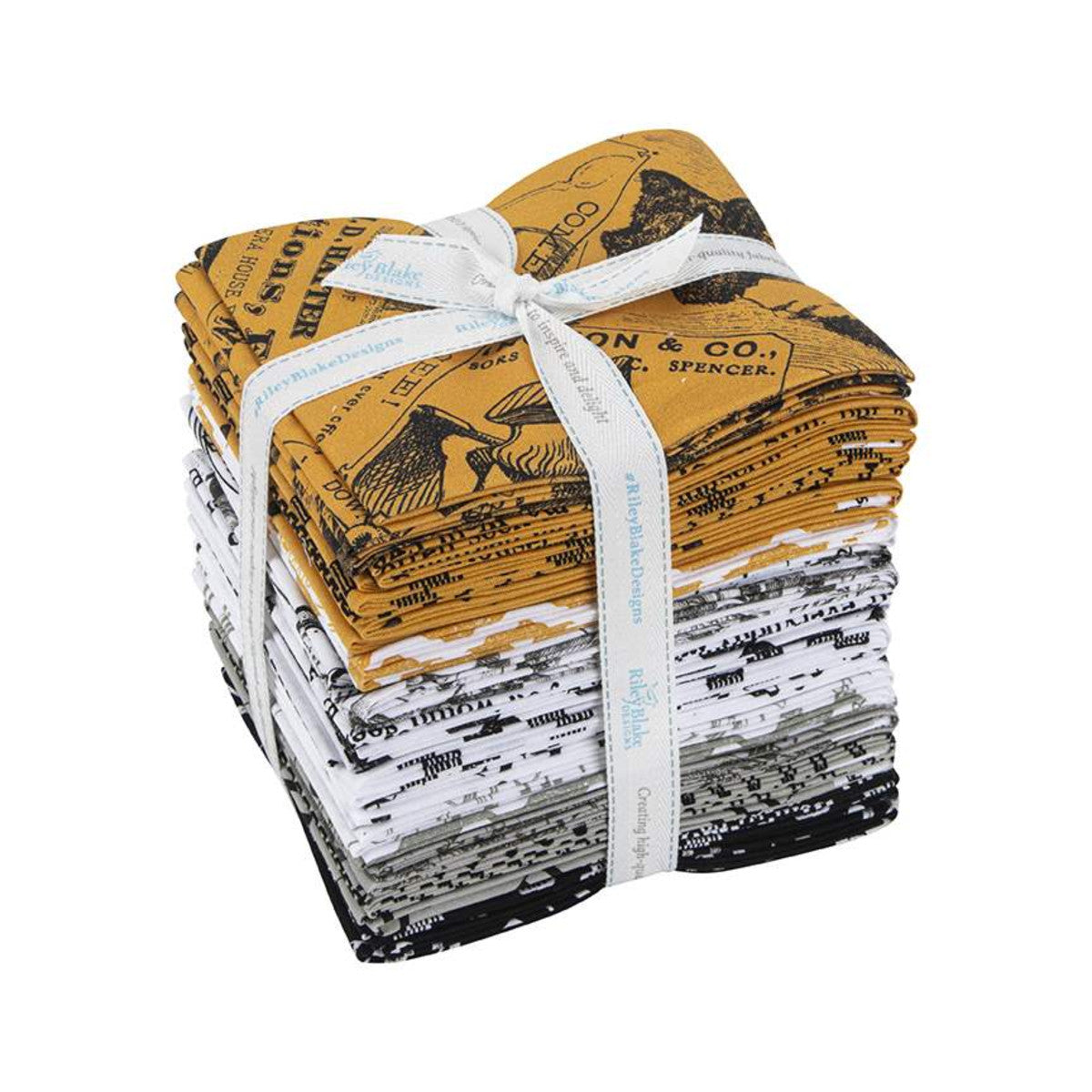 Mad Masquerade Fat Quarter Bundle 18"x22" 28 pieces J. Wecker Frisch Riley Blake Designs Cotton Fabric RB-FQ-11950-28 RB-FQ-11950-28