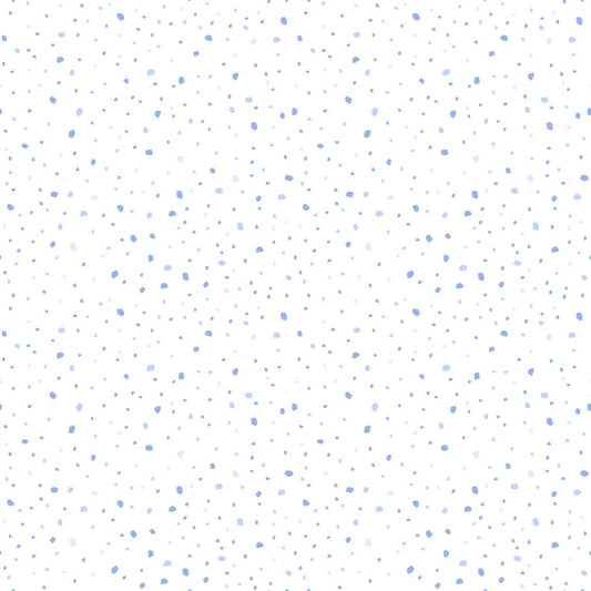 Madison's Garden Petals Wind Allover Soft Blue Patrick Lose Northcott Cotton Fabric  NC-10415-10