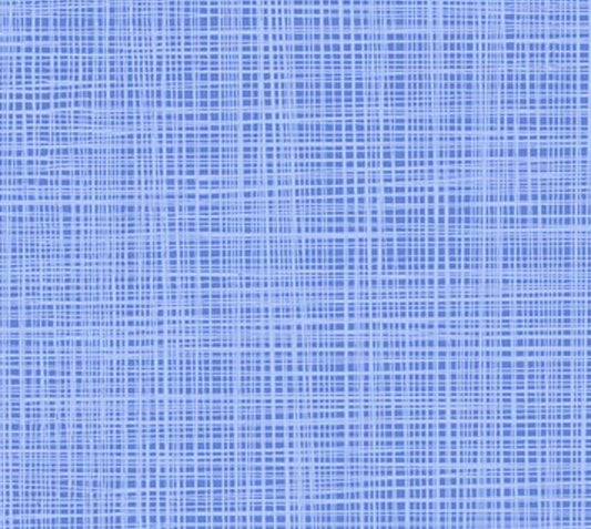 Madison's Garden Lilys Linen Texture French Blue Patrick Lose Northcott Cotton Fabric NC-10410-42