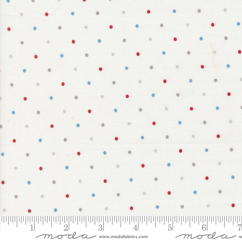 Magic Dot Blender Dots Americana Multi Lella Boutique Moda Cotton Fabric