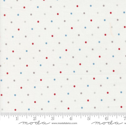 Magic Dot Blender Dots Americana Multi Lella Boutique Moda Cotton Fabric