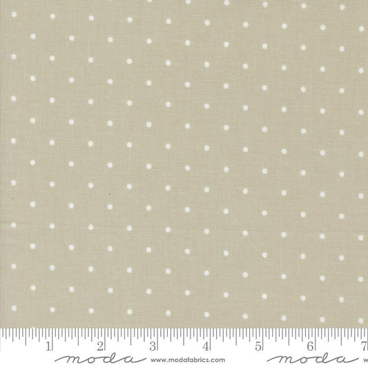 Magic Dot Blender Dots Flax Tan Lella Boutique Moda Cotton Fabric