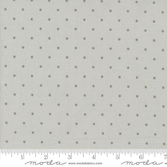 Magic Dot Blender Dots Silver Gray Lella Boutique Moda Cotton Fabric