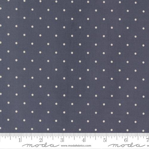 Magic Dot Twilight White Dark Grey Lella Boutique Moda Cotton Fabric MD-5230-63 | US Fabric Shop