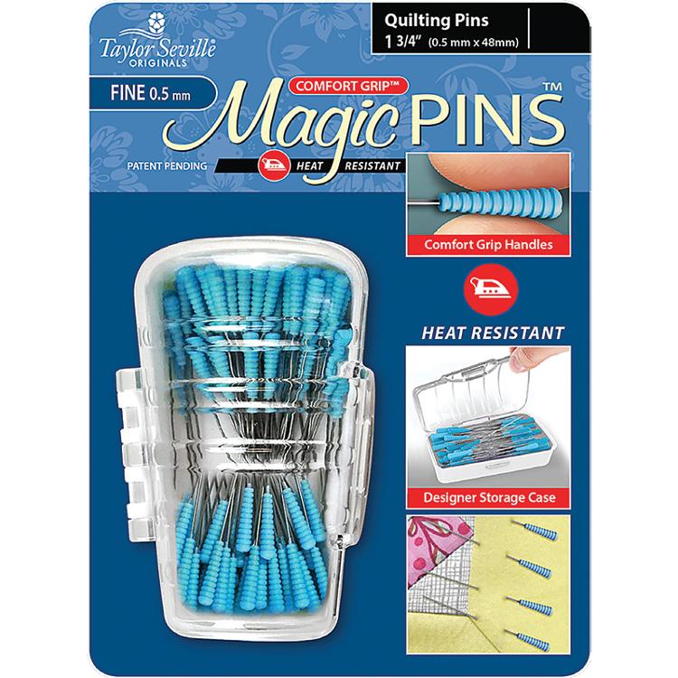 Magic Pins Quilting Fine 50ct 1.75'' Taylor Seville