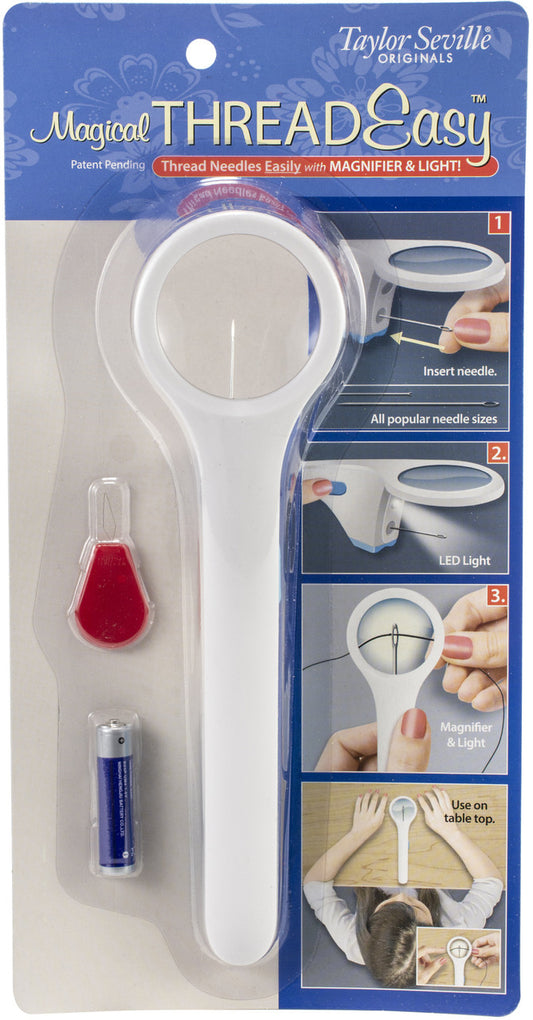 Magical Thread Easy Magnifier with Light White & Blue Taylor Seville TS-17108