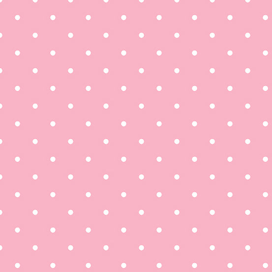 Magnolia Dot Pink Edyta Sitar of Laundry Basket Quilts Andover Fabrics Cotton Fabric AF-A-860-E