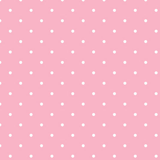 Magnolia Dot Pink Edyta Sitar of Laundry Basket Quilts Andover Fabrics Cotton Fabric AF-A-860-E