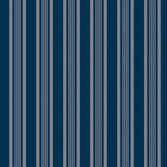 Magnolia Stripe Blue Edyta Sitar of Laundry Basket Quilts Andover Fabrics Cotton Fabric AF-A-861-B