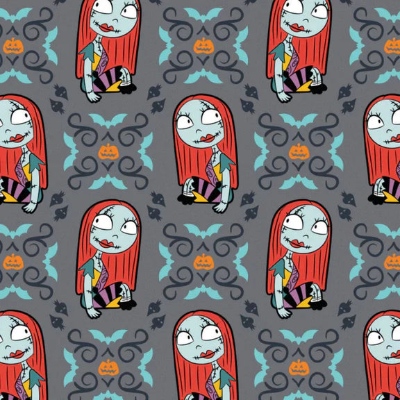 Master of Fright Nightmare Before Christmas Sally Gray Camelot Cotton Fabric CF-85390401-1