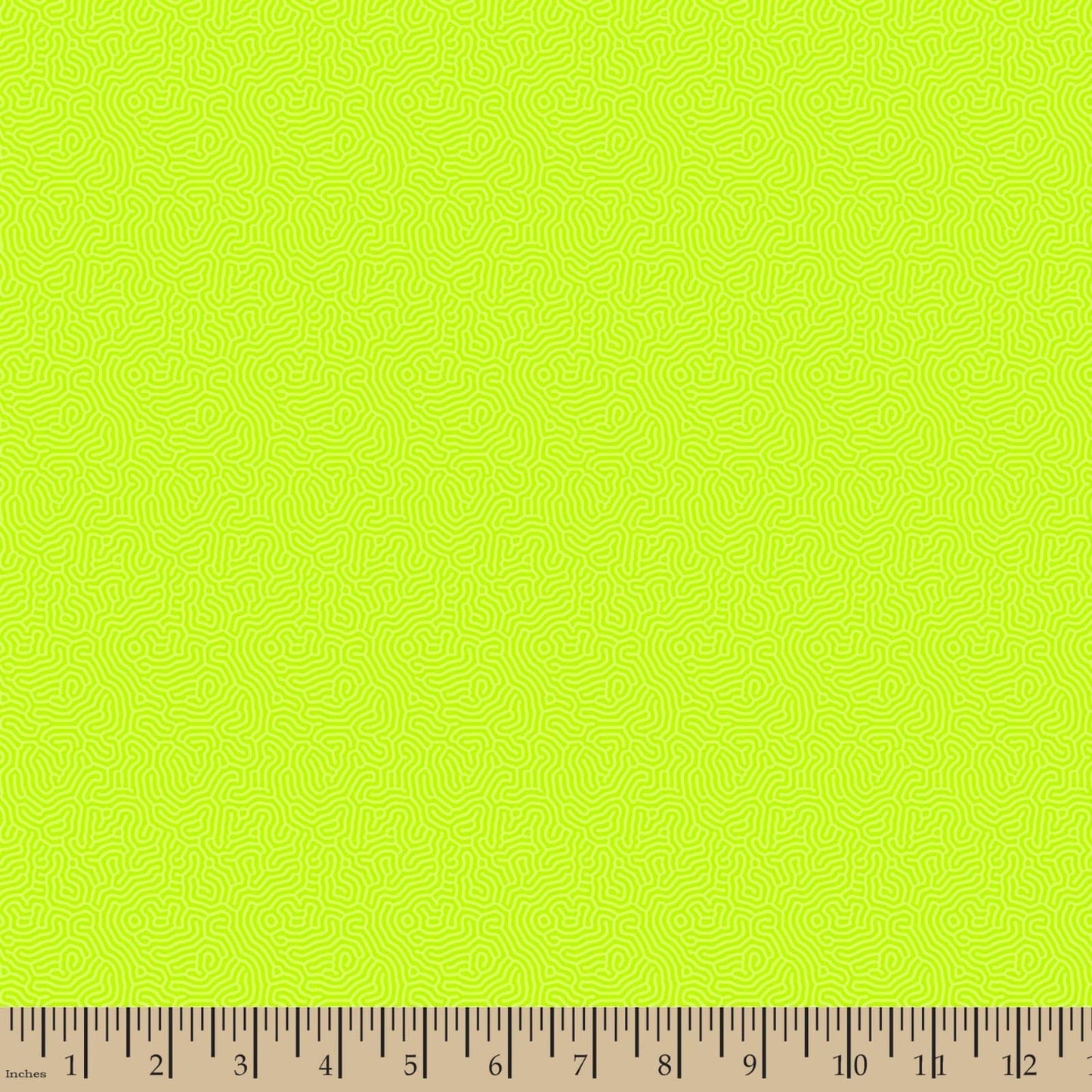 Maze Celery Light Green Patrick Lose Cotton Fabric