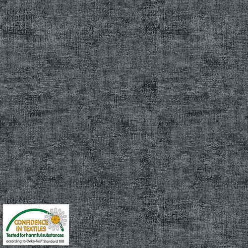 Melange Basic Tonal Blender Black White Stof Blank Quilting Cotton Fabric BQ-S-MELANGE-4509-906