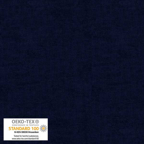 Melange Basic Tonal Blender Dark Navy Stof Blank Quilting Cotton Fabric BQ-S-MELANGE-4509-616