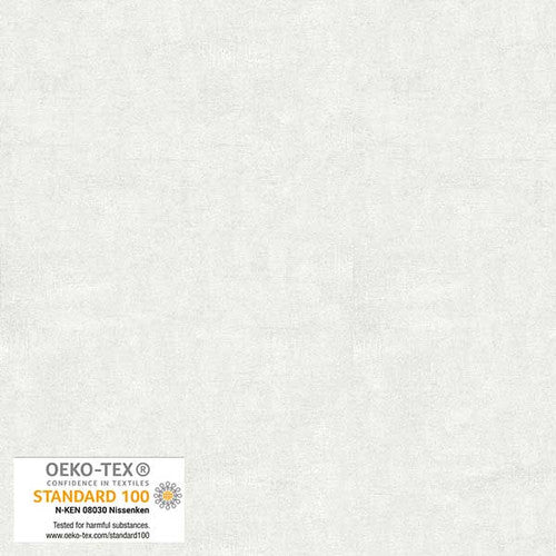 Melange Basic Tonal Blender Ice White Stof Blank Quilting Cotton Fabric BQ-S-MELANGE-4509-105