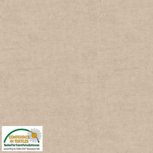 Melange Basic Tonal Blender Light Taupe Stof Blank Quilting Cotton Fabric BQ-S-MELANGE-4509-300