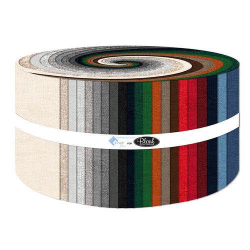 Melange Basic 2.5" Strips 42pcs Blank Quilting Cotton Fabric BQ-FB6DRST.MELANGE