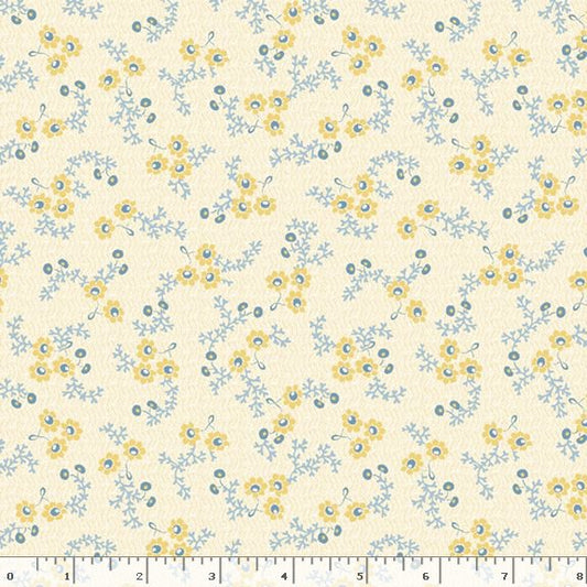 Middleboro Road Garden Cream Suzi Smith Marcus Fabrics Cotton Fabric MF-R581559D-CREAM